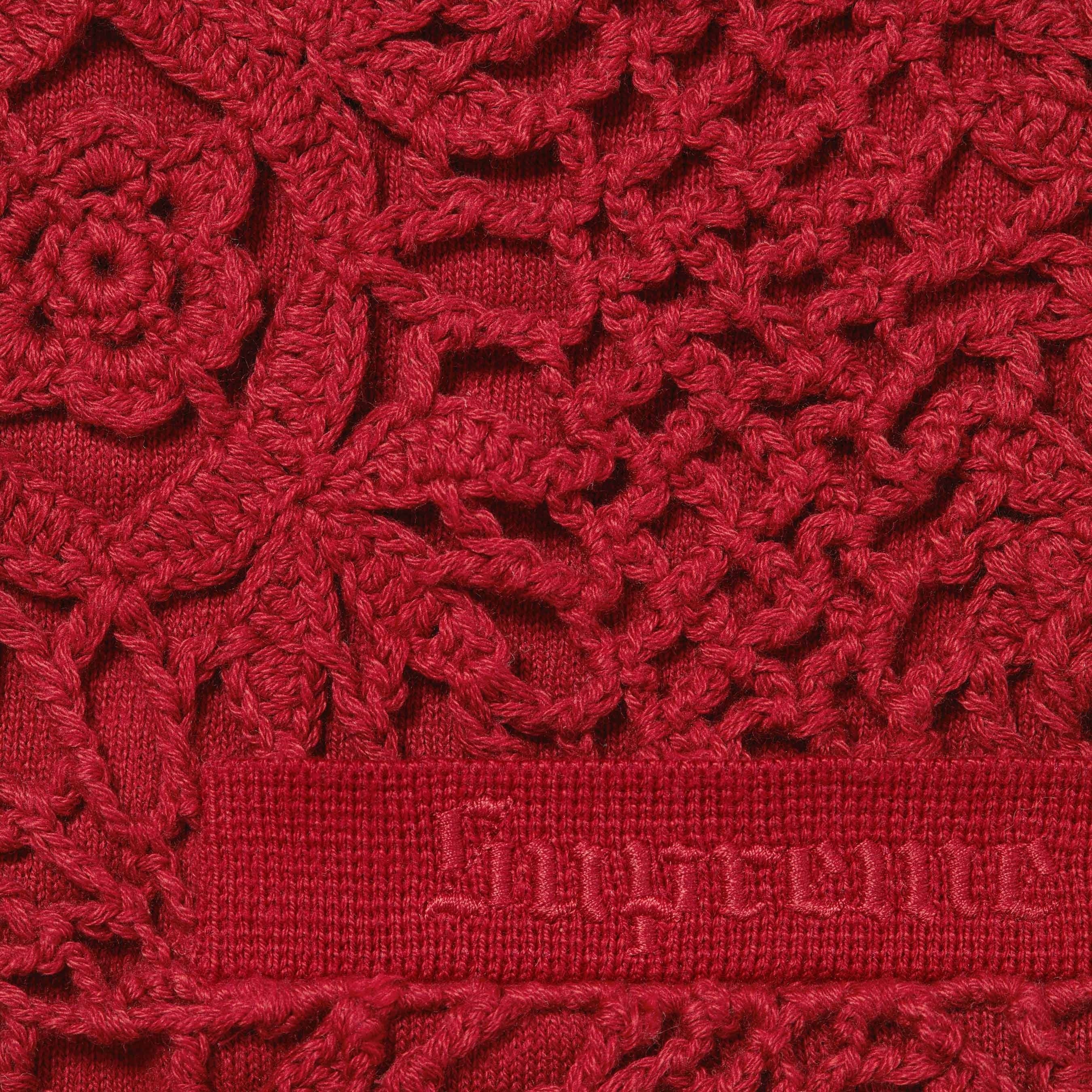 Crochet Zip Up Cardigan view 7